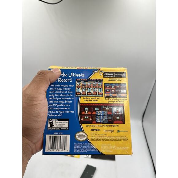 Puppy Luv Spa and Resort Nintendo Game Boy Advance CIB Authentic! - Picture 9 of 9
